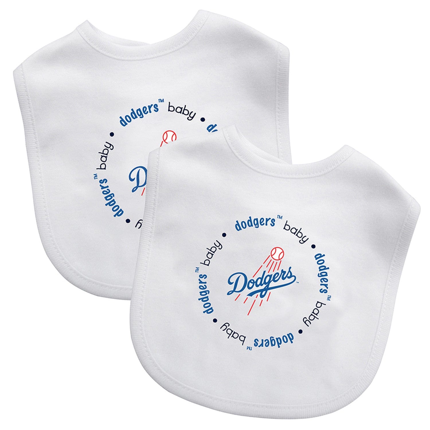 Los Angeles Dodgers Baby Bibs 2-Pack - Sports Gifts, Sports Memorabilia, Sports Collectibles, Fan Shop