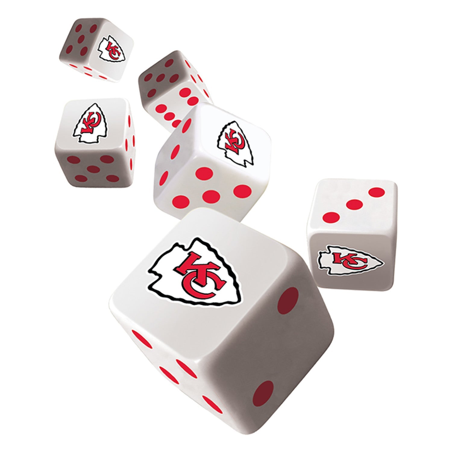 Kansas City Chiefs Dice Set - 757 Sports Collectibles