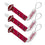 Arizona Cardinals Pacifier Clip 3-Pack - Sports Gifts, Sports Memorabilia, Sports Collectibles, Fan Shop