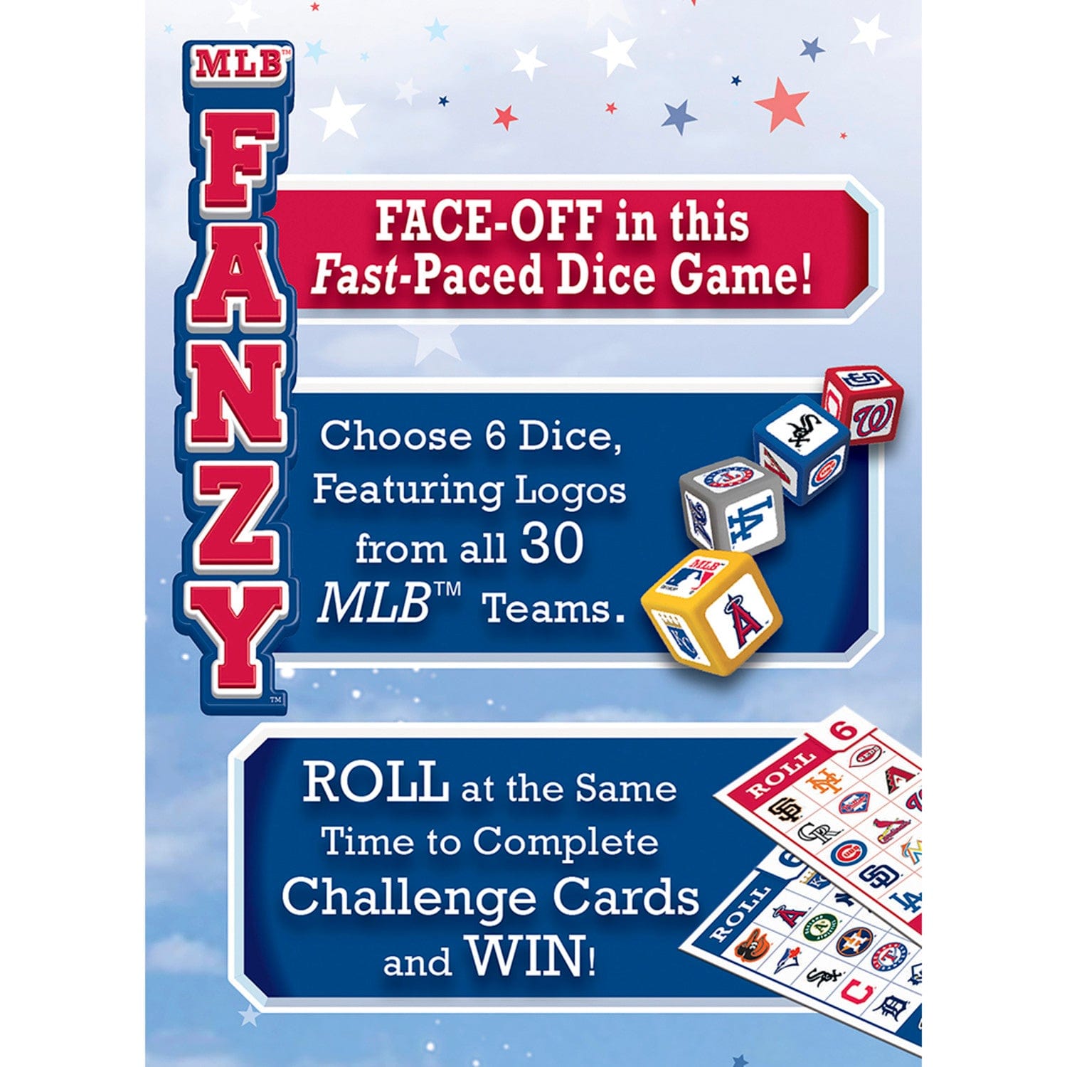 MLB League Fantasy Dice Game - Sports Gifts, Sports Memorabilia, Sports Collectibles, Fan Shop