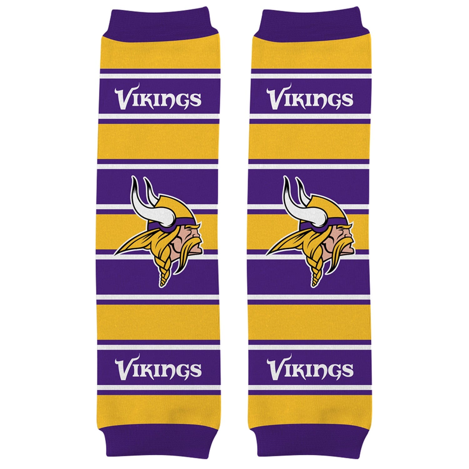 Minnesota Vikings Baby Leg Warmers - Adorable Team Spirit for Your Little Fan