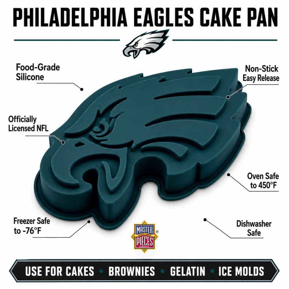 Philadelphia Eagles Football Cake Pan