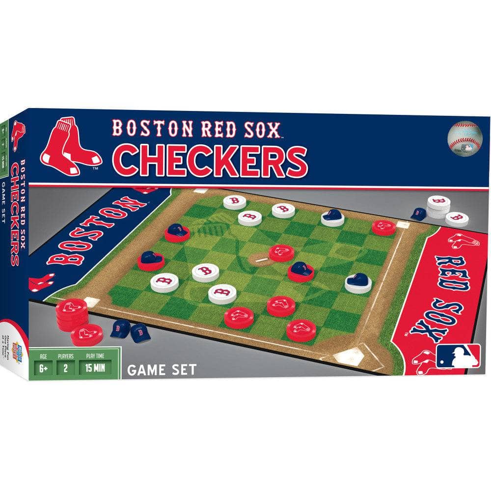 Boston Red Sox Checkers Game - Sports Gifts, Sports Memorabilia, Sports Collectibles, Fan Shop