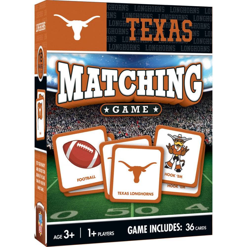 Texas Longhorns Memory Match Game - Sports Gifts, Sports Memorabilia, Sports Collectibles, Fan Shop