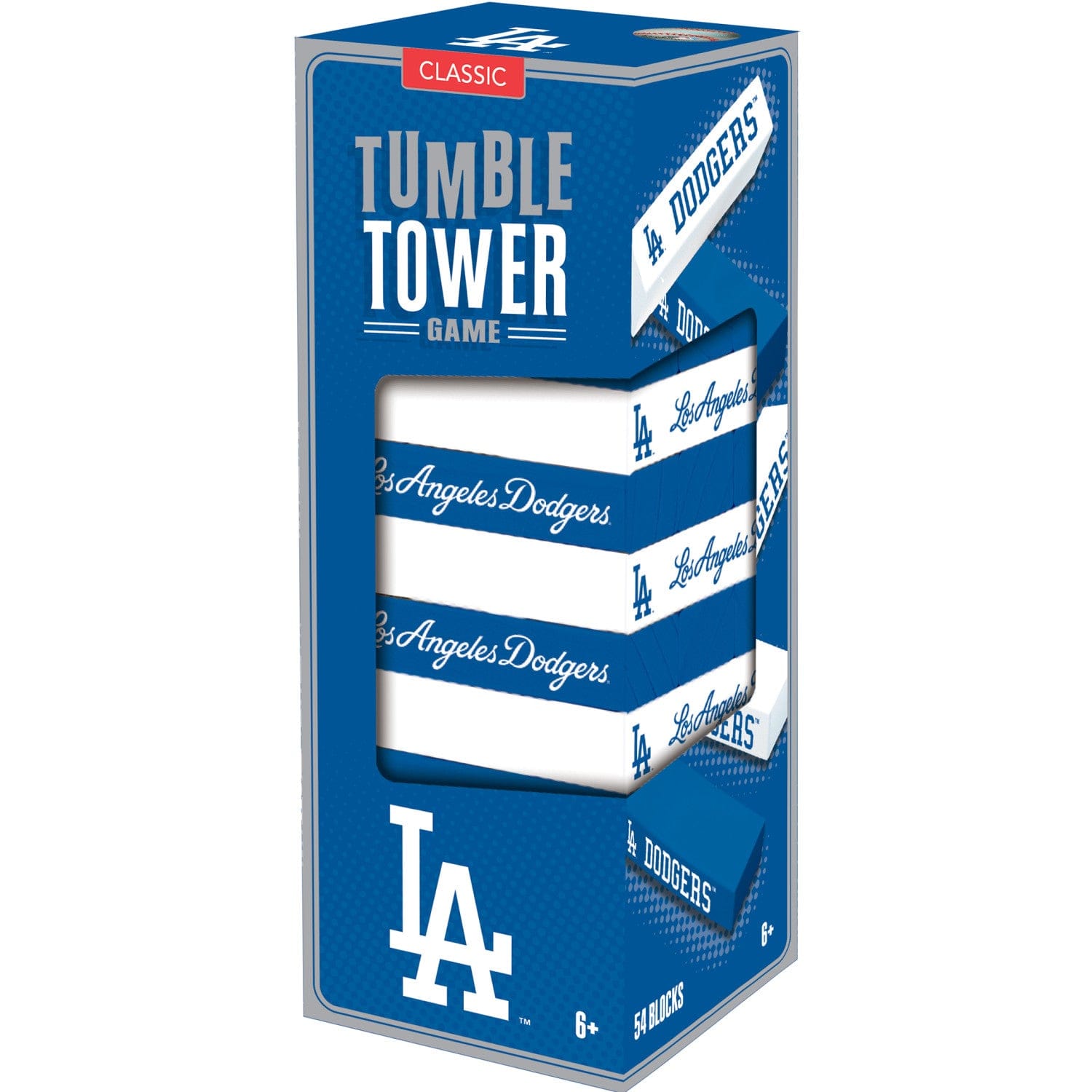 Los Angeles Dodgers Tumble Tower Game - Sports Gifts, Sports Memorabilia, Sports Collectibles, Fan Shop