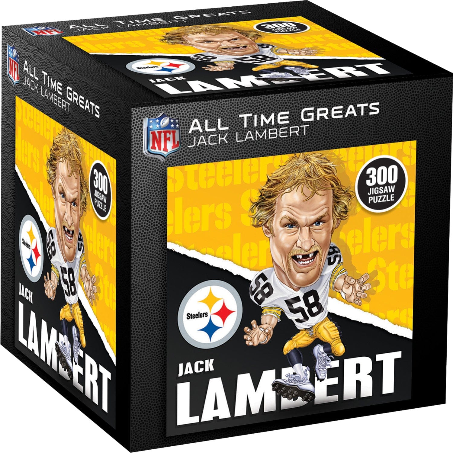 Jack Lambert 300-Piece Jigsaw Puzzle - Celebrating Pittsburgh Steelers All-Time Greats