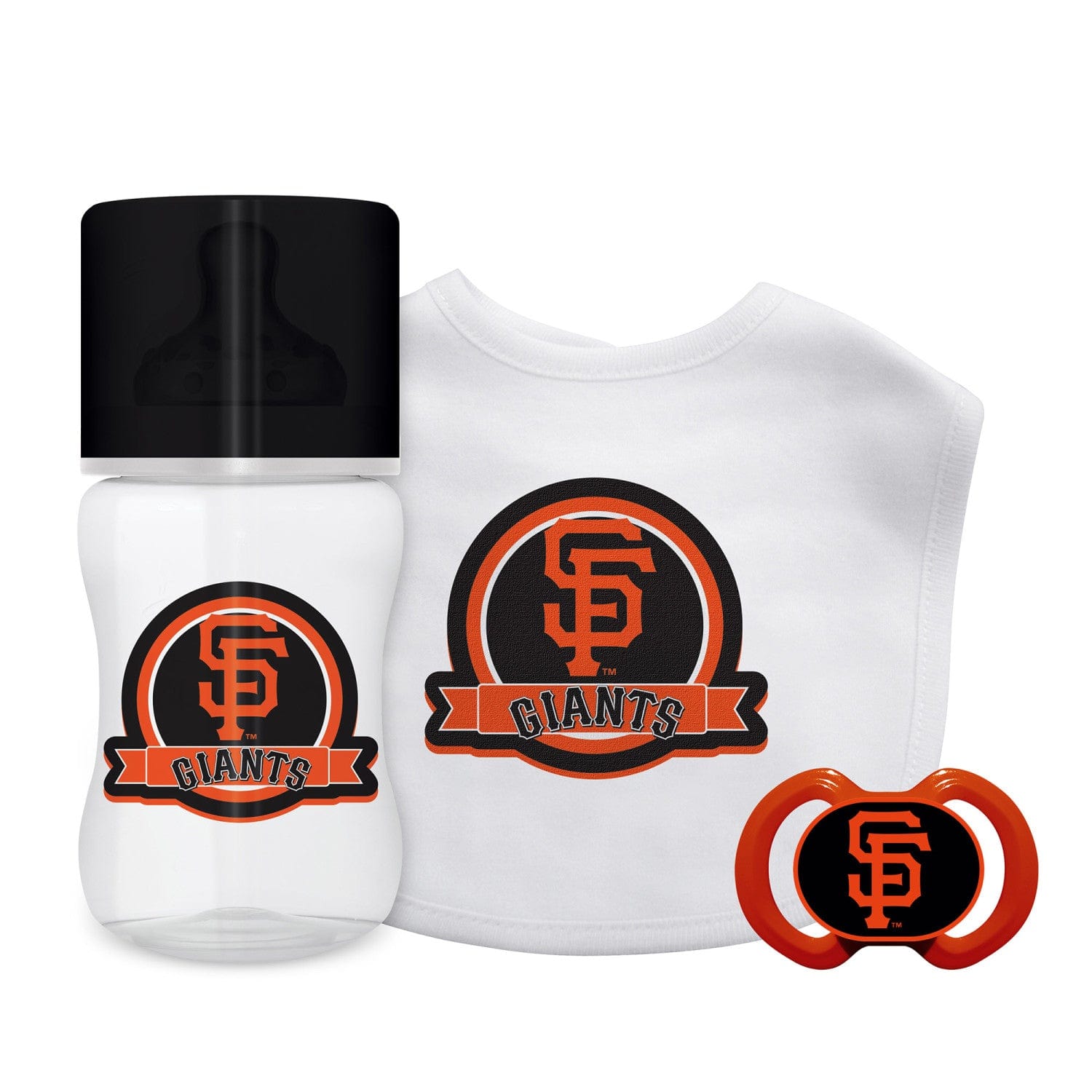 San Francisco Giants 3-Piece Baby Gift Set - Sports Gifts, Sports Memorabilia, Sports Collectibles, Fan Shop