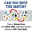 Michigan Wolverines Spot It! Card Game
