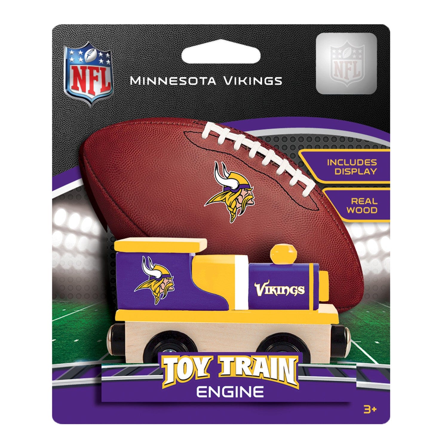 Minnesota Vikings Collectible Toy Train Engine