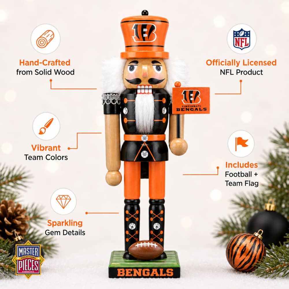 Cincinnati Bengals Collectible Nutcracker
