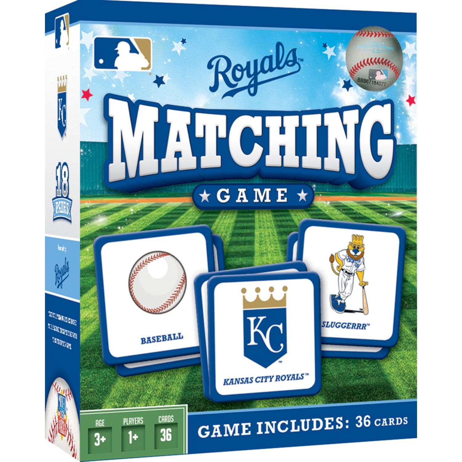 Kansas City Royals Memory Match Game - Sports Gifts, Sports Memorabilia, Sports Collectibles, Fan Shop