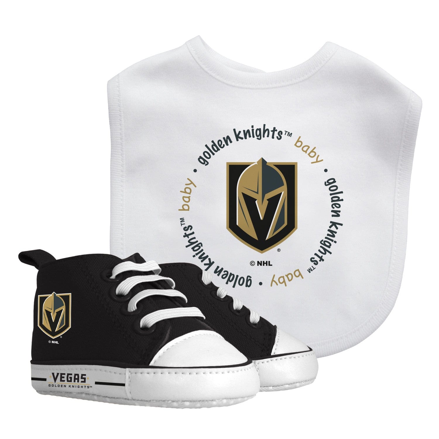 Las Vegas Golden Knights 2-Piece Baby Gift Set - Sports Gifts, Sports Memorabilia, Sports Collectibles, Fan Shop
