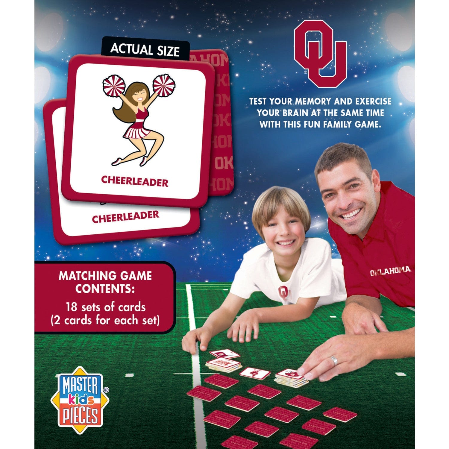 Oklahoma Sooners Team Matching Game - Sports Gifts, Sports Memorabilia, Sports Collectibles, Fan Shop
