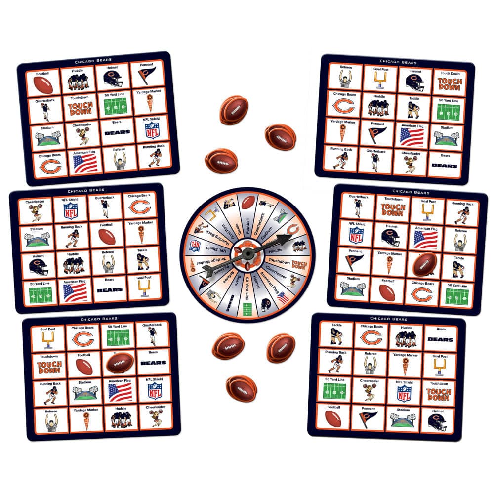 Chicago Bears Bingo Game