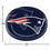 New England Patriots Oval Platter 10" X 12", 8 ct - 757 Sports Collectibles