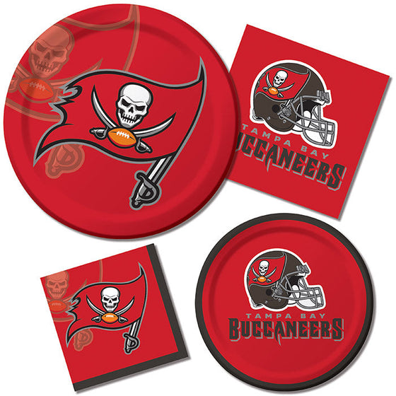 Tampa Bay Buccaneers Napkins, 16 ct - 757 Sports Collectibles