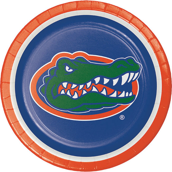 Florida Gators Paper Plates, 8 ct - 757 Sports Collectibles