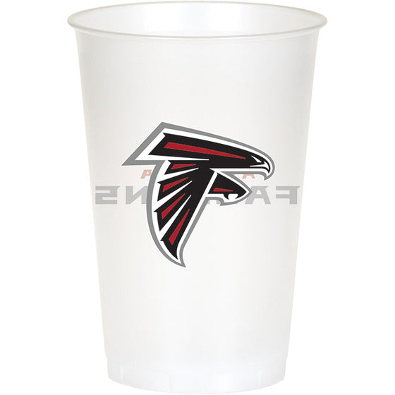 Atlanta Falcons Plastic Cup, 20Oz, 8 ct - 757 Sports Collectibles