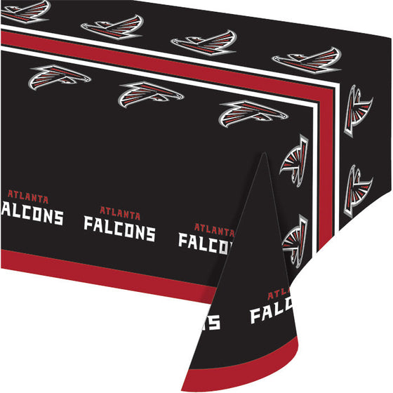 Atlanta Falcons Plastic Table Cover, 54" X 102" - 757 Sports Collectibles