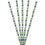 Seattle Seahawks Paper Straws, 24 ct - 757 Sports Collectibles