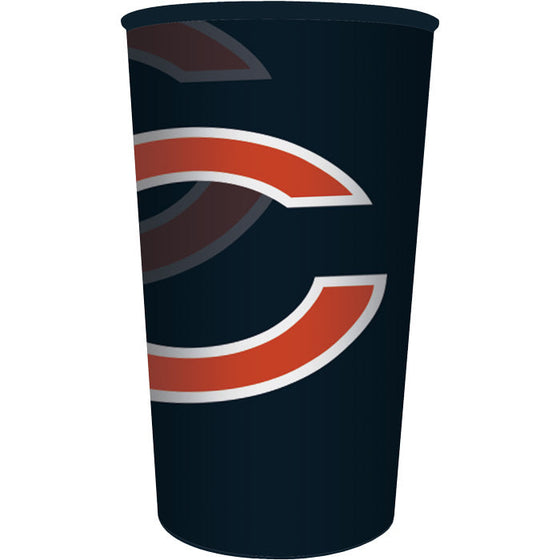 Chicago Bears Plastic Cup, 22 Oz - 757 Sports Collectibles