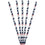 New England Patriots Paper Straws, 24 ct - 757 Sports Collectibles