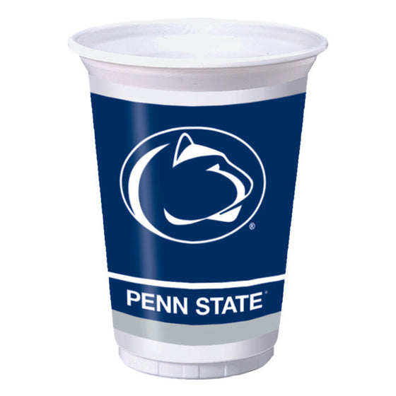 Penn State Nittany Lions 20 Oz. Plastic Cups, 8 ct - 757 Sports Collectibles