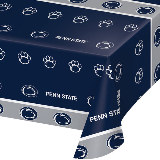 Penn State Nittany Lions Plastic Table Cover, 54" X 108" - 757 Sports Collectibles