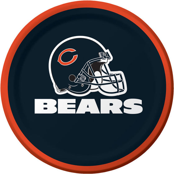 Chicago Bears Dessert Plates, 8 ct - 757 Sports Collectibles