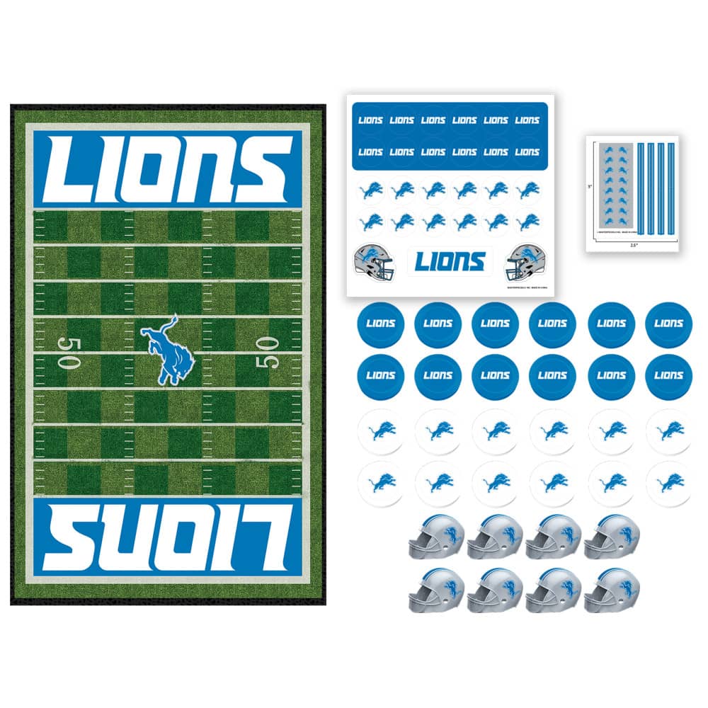 Detroit Lions Checkers Game