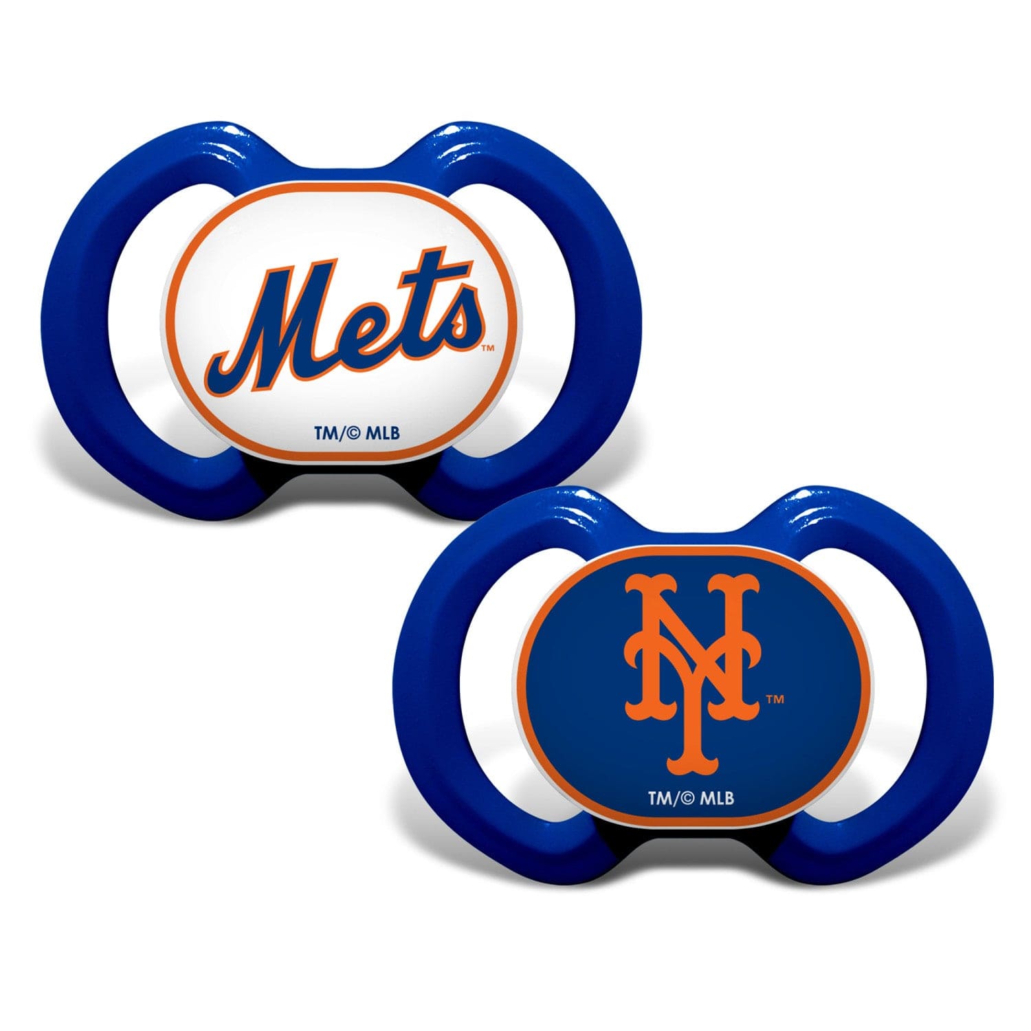 New York Mets Pacifier 2-Pack: Perfect for Little Fans - Sports Gifts, Sports Memorabilia, Sports Collectibles, Fan Shop