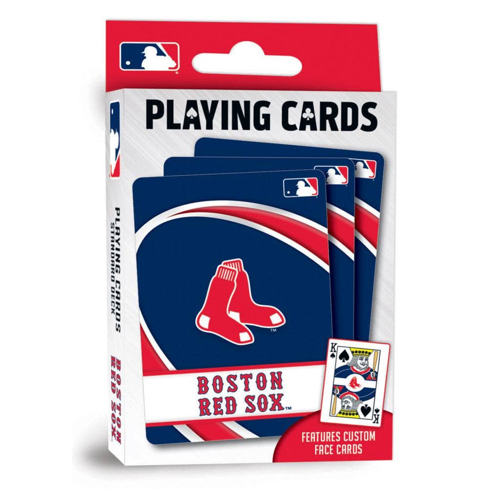 Boston Red Sox 54-Card Deck Playing Cards - Sports Gifts, Sports Memorabilia, Sports Collectibles, Fan Shop