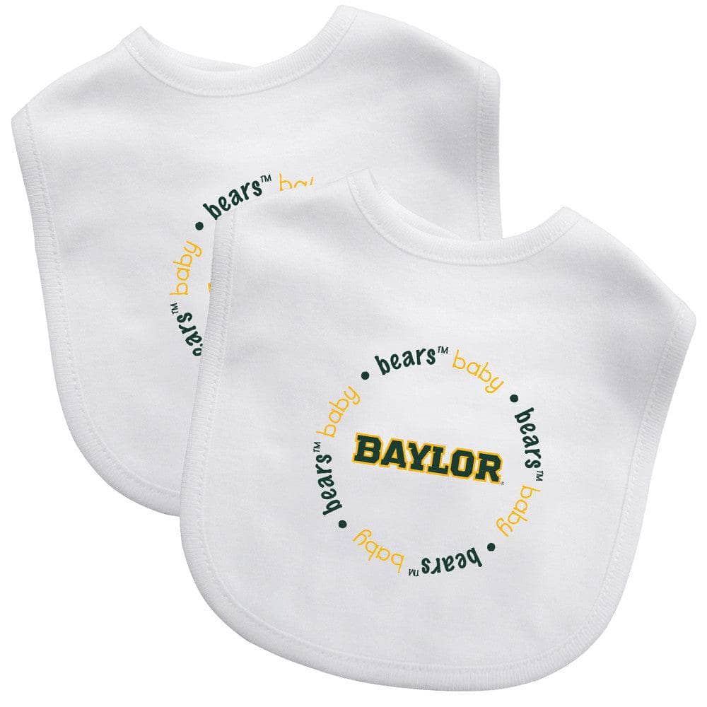 Baylor Bears Baby Bibs 2-Pack - Sports Gifts, Sports Memorabilia, Sports Collectibles, Fan Shop