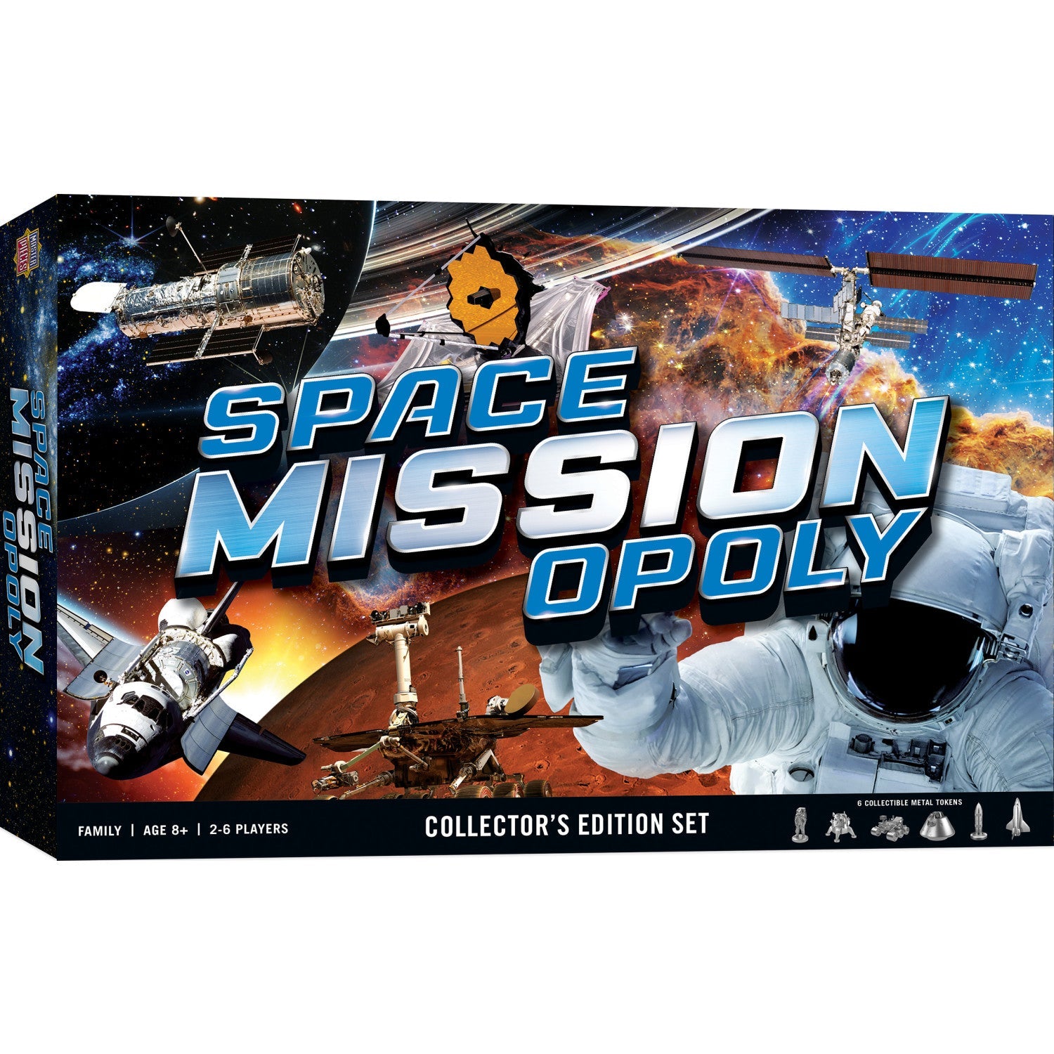 Space Mission Opoly Board Game - 757 Sports Collectibles