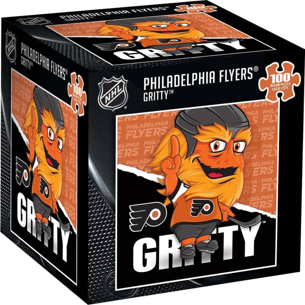 Gritty Philadelphia Flyers Mascot 100-Piece Jigsaw Puzzle - Sports Gifts, Sports Memorabilia, Sports Collectibles, Fan Shop