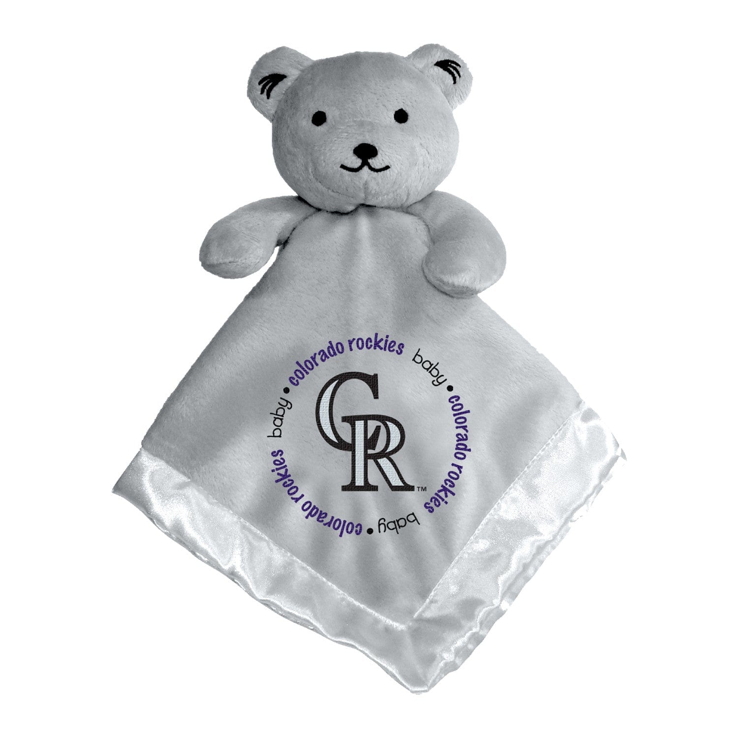 Colorado Rockies Security Bear - Gray - Sports Gifts, Sports Memorabilia, Sports Collectibles, Fan Shop