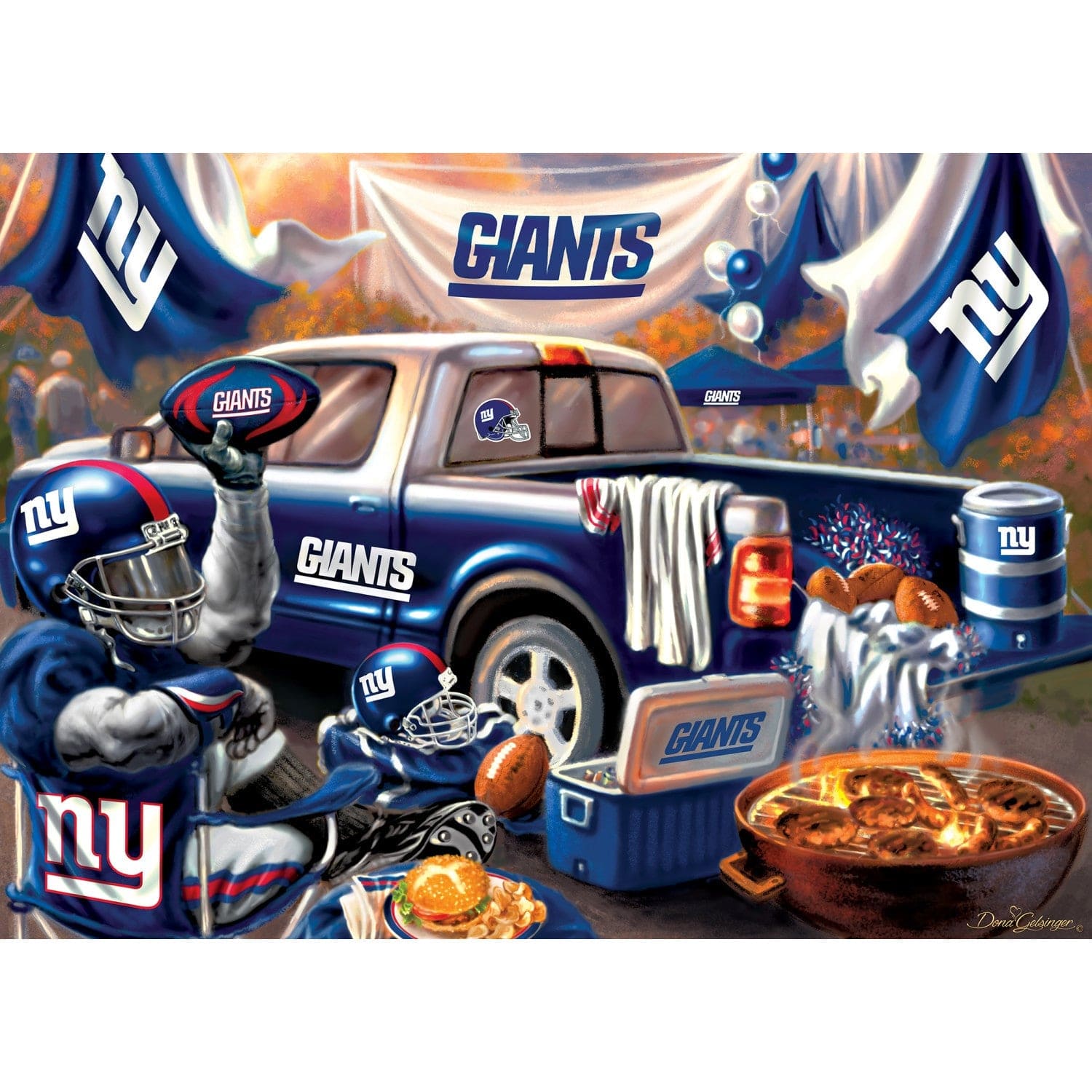 New York Giants Gameday 1000 Piece Jigsaw Puzzle