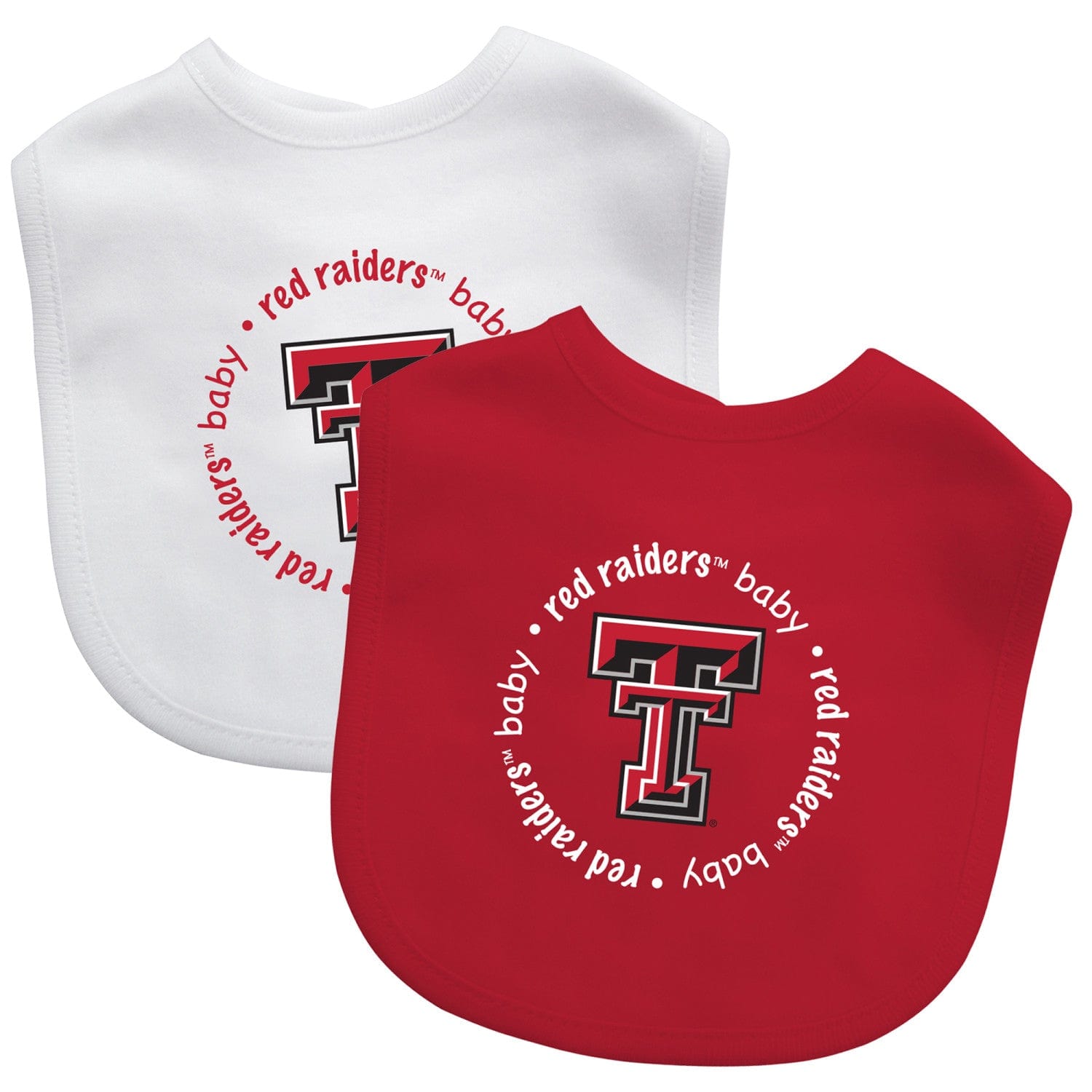 Texas Tech Red Raiders Baby Bibs 2-Pack - Sports Gifts, Sports Memorabilia, Sports Collectibles, Fan Shop