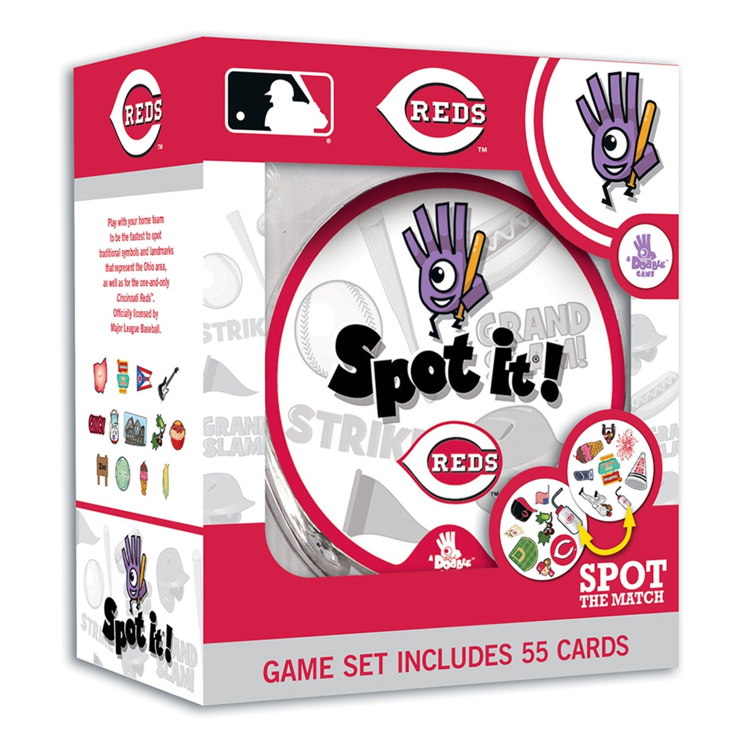 Cincinnati Reds Spot It! Card Game - 757 Sports Collectibles