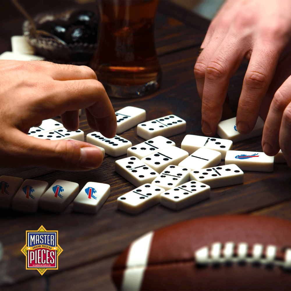 Buffalo Bills Themed Dominoes Set