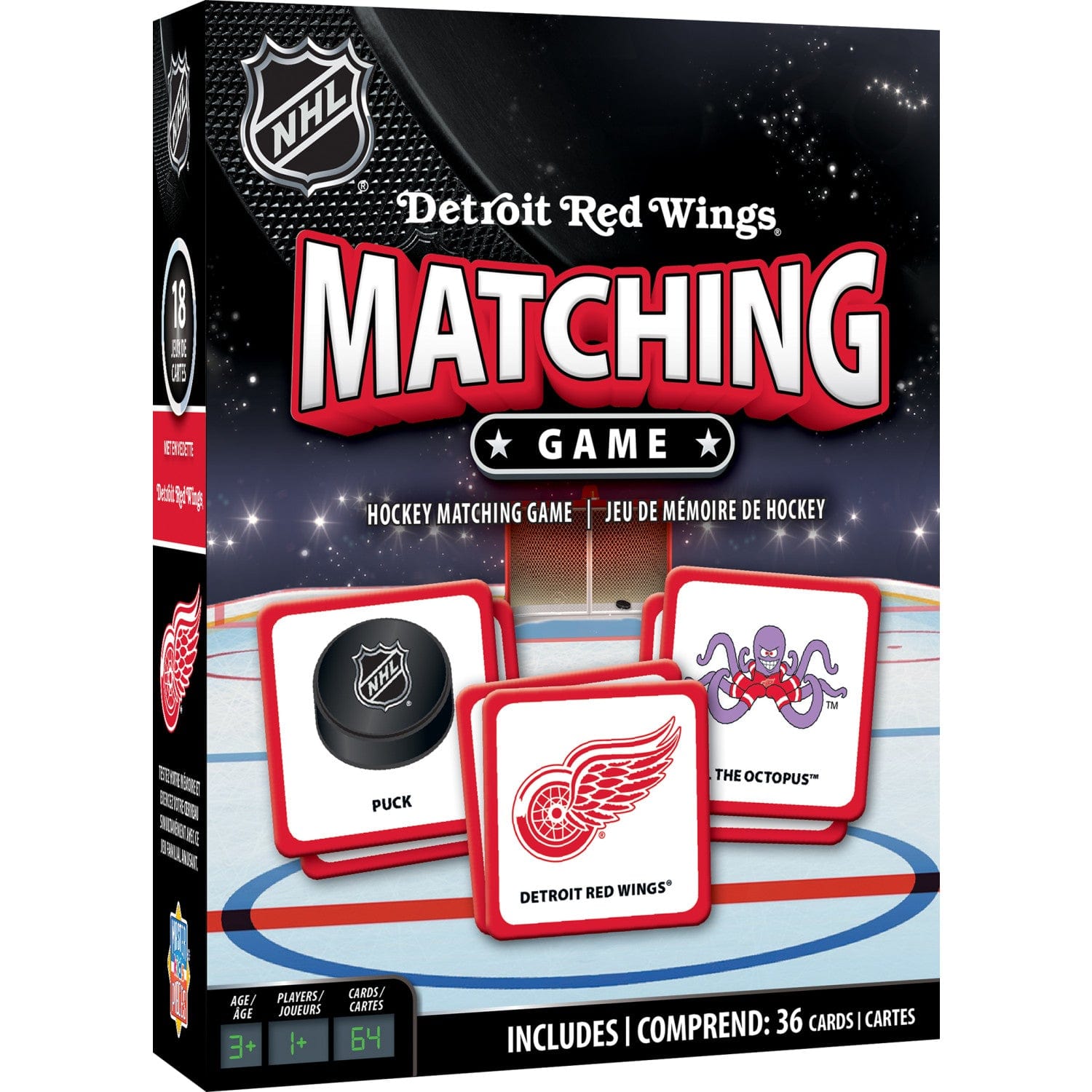 Detroit Red Wings Memory Matching Game