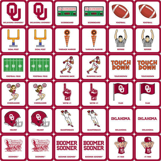 Oklahoma Sooners Matching Game - 757 Sports Collectibles
