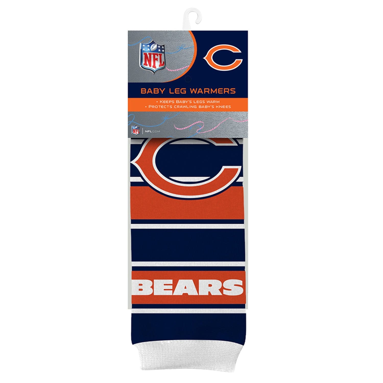 Chicago Bears Baby Leg Warmers - Cute & Cozy Team Spirit - Sports Gifts, Sports Memorabilia, Sports Collectibles, Fan Shop
