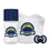 Los Angeles Chargers 3-Piece Baby Gift Set - Sports Gifts, Sports Memorabilia, Sports Collectibles, Fan Shop