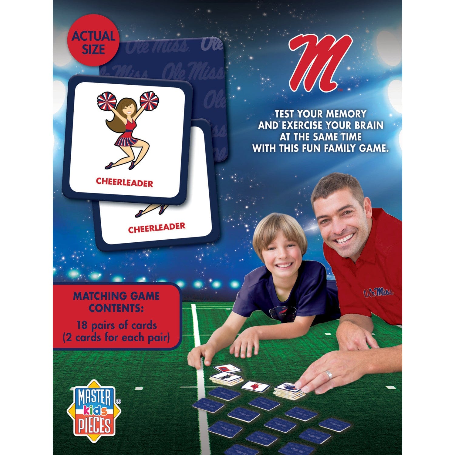 Ole Miss Rebels Memory Matching Game - Sports Gifts, Sports Memorabilia, Sports Collectibles, Fan Shop