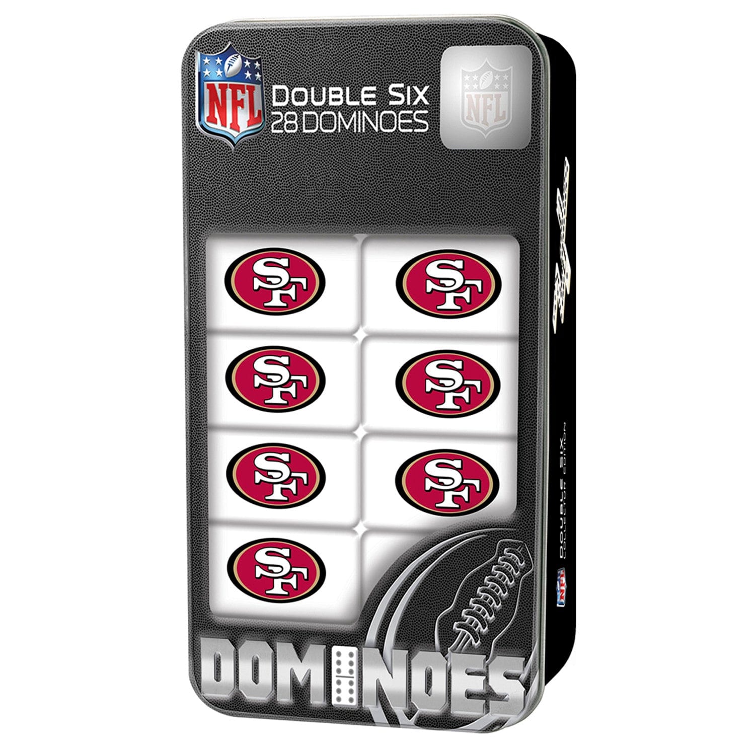 San Francisco 49ers Official Dominoes Set - Sports Gifts, Sports Memorabilia, Sports Collectibles, Fan Shop