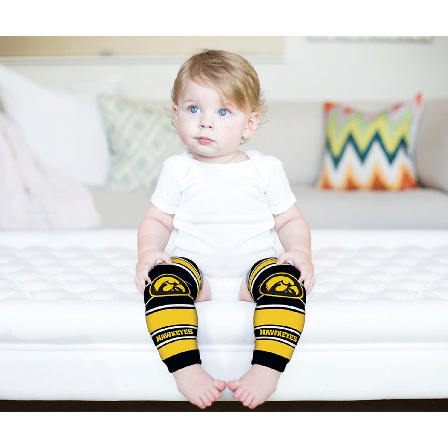 Iowa Hawkeyes Infant Leg Warmers - Sports Gifts, Sports Memorabilia, Sports Collectibles, Fan Shop