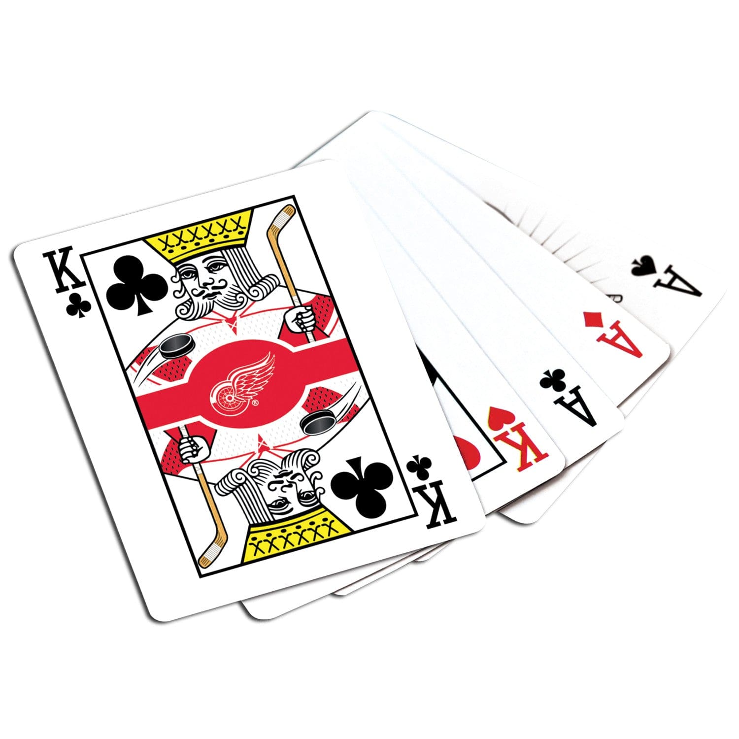 Detroit Red Wings 300 Piece Poker Set - Ultimate Fan Edition