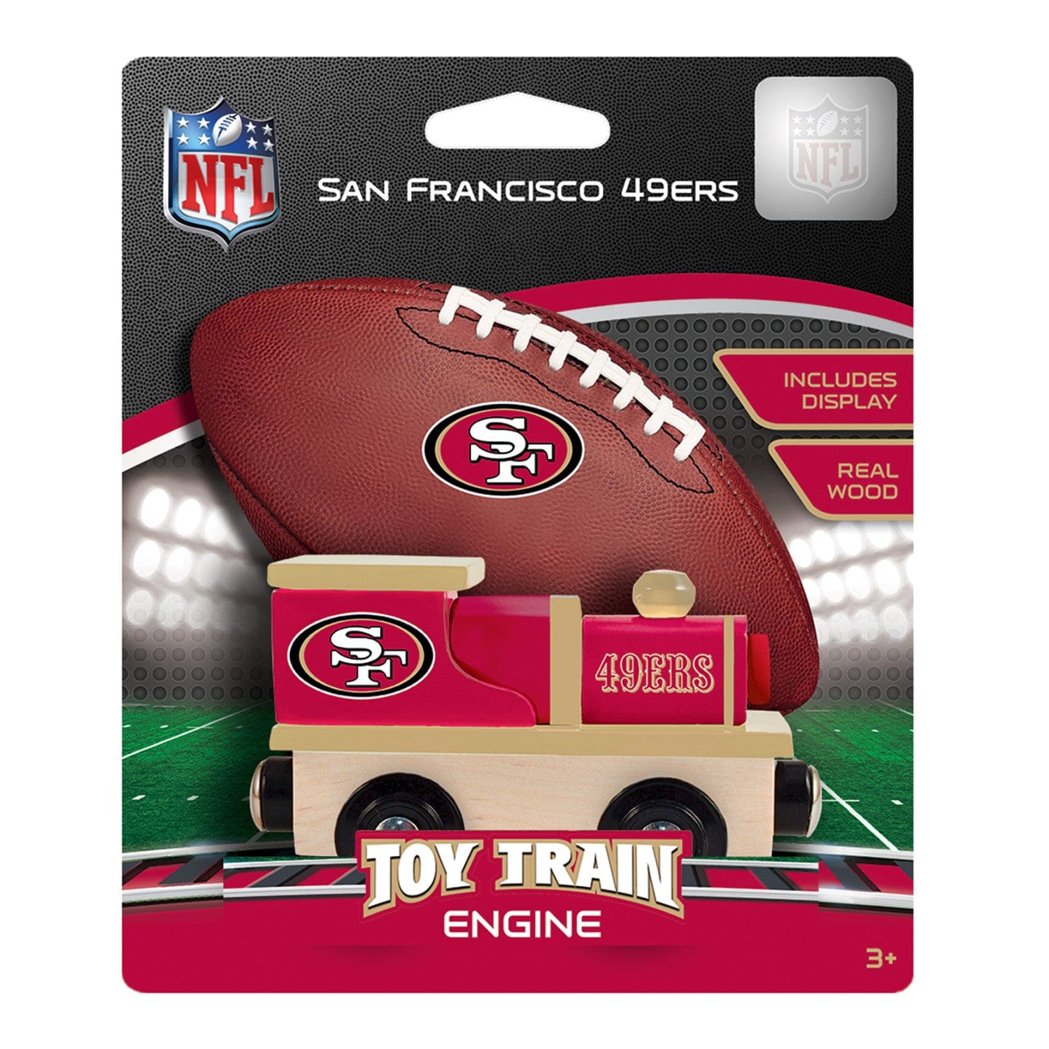 San Francisco 49ers Toy Train Engine - Sports Gifts, Sports Memorabilia, Sports Collectibles, Fan Shop