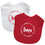 Nebraska Cornhuskers Baby Bibs 2-Pack - Sports Gifts, Sports Memorabilia, Sports Collectibles, Fan Shop